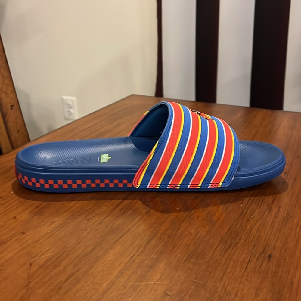 Vans x Sesame Street Bert and Ernie La Costa Slides Sandals Shoes Men’s 13 - Picture 5 of 15